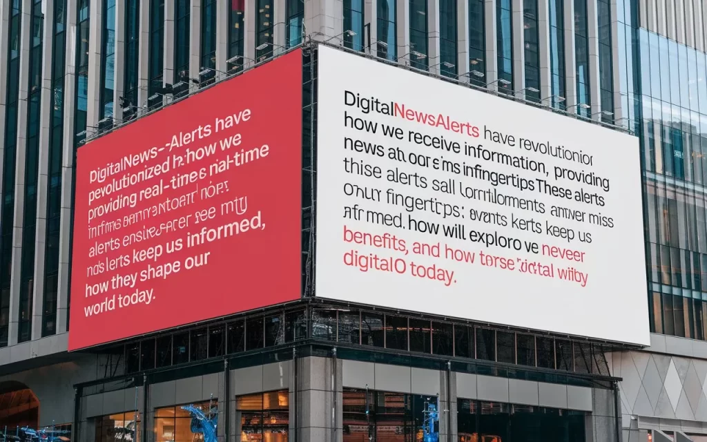 Exploring the Impact of Informative DigitalNewsAlerts In The World